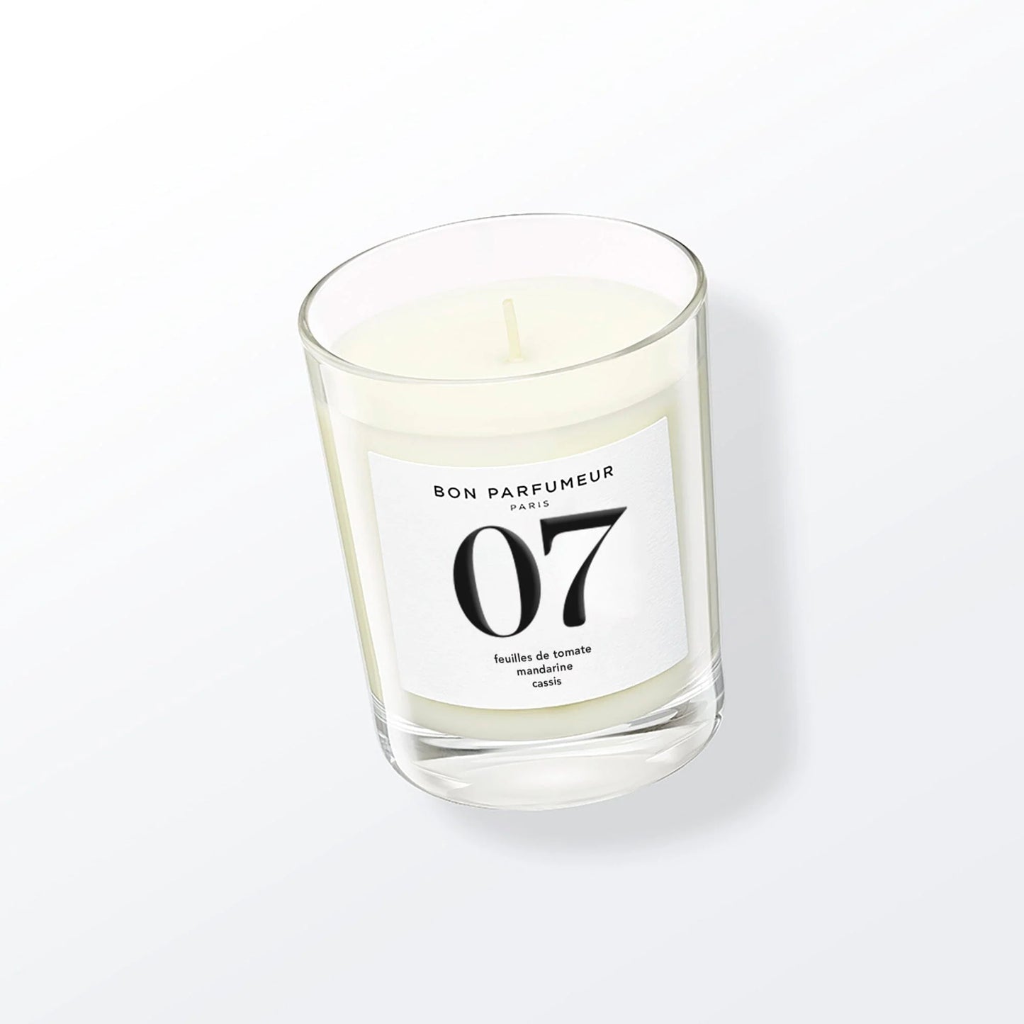 Candle 07: Tomato leaves, mandarin, blackcurrant