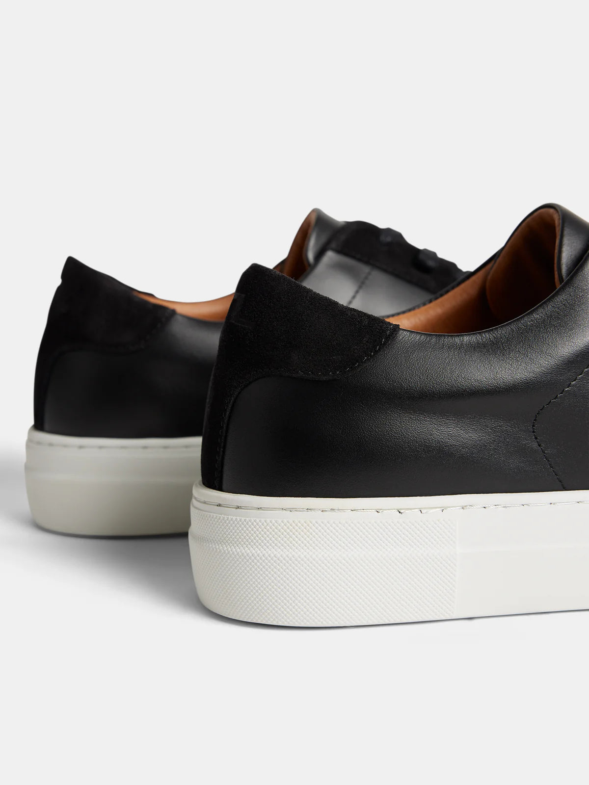 Art Leather Sneaker Black