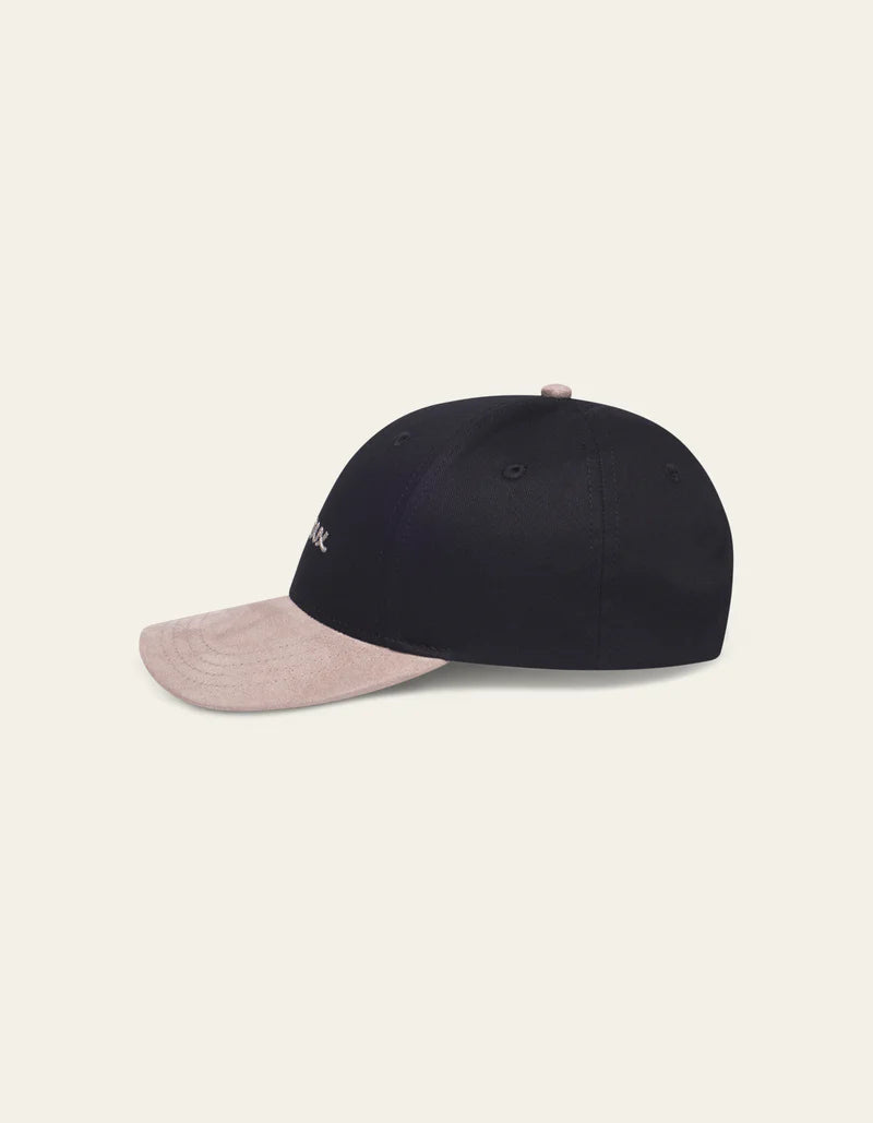 Brad Contrast Suede Cap
