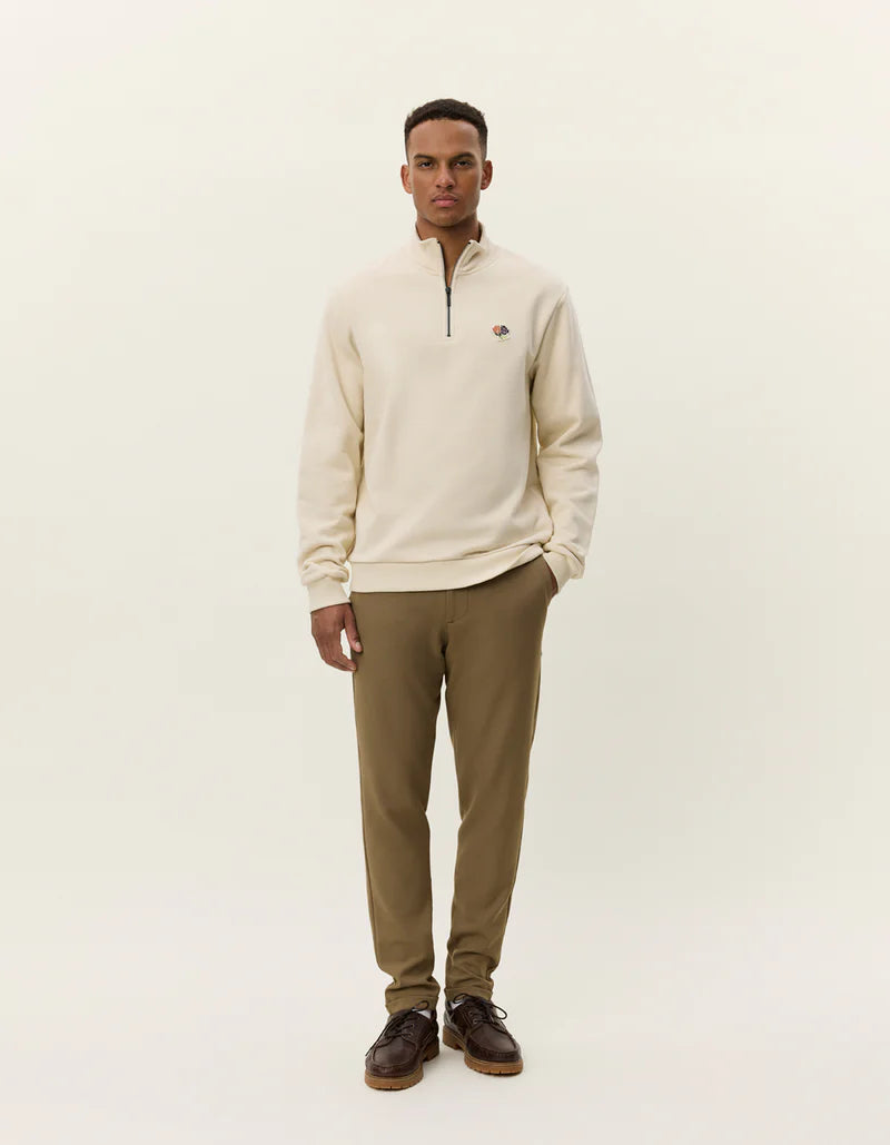 Felipe Patch Half Zip Sweatshirt