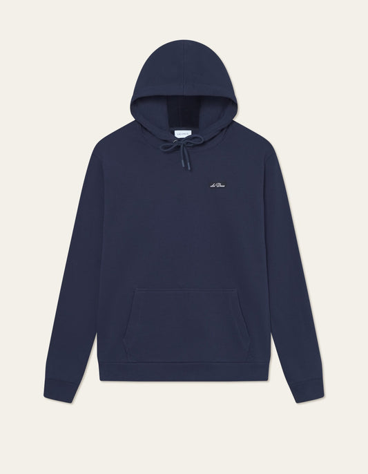 Patch Hoodie Dark Navy