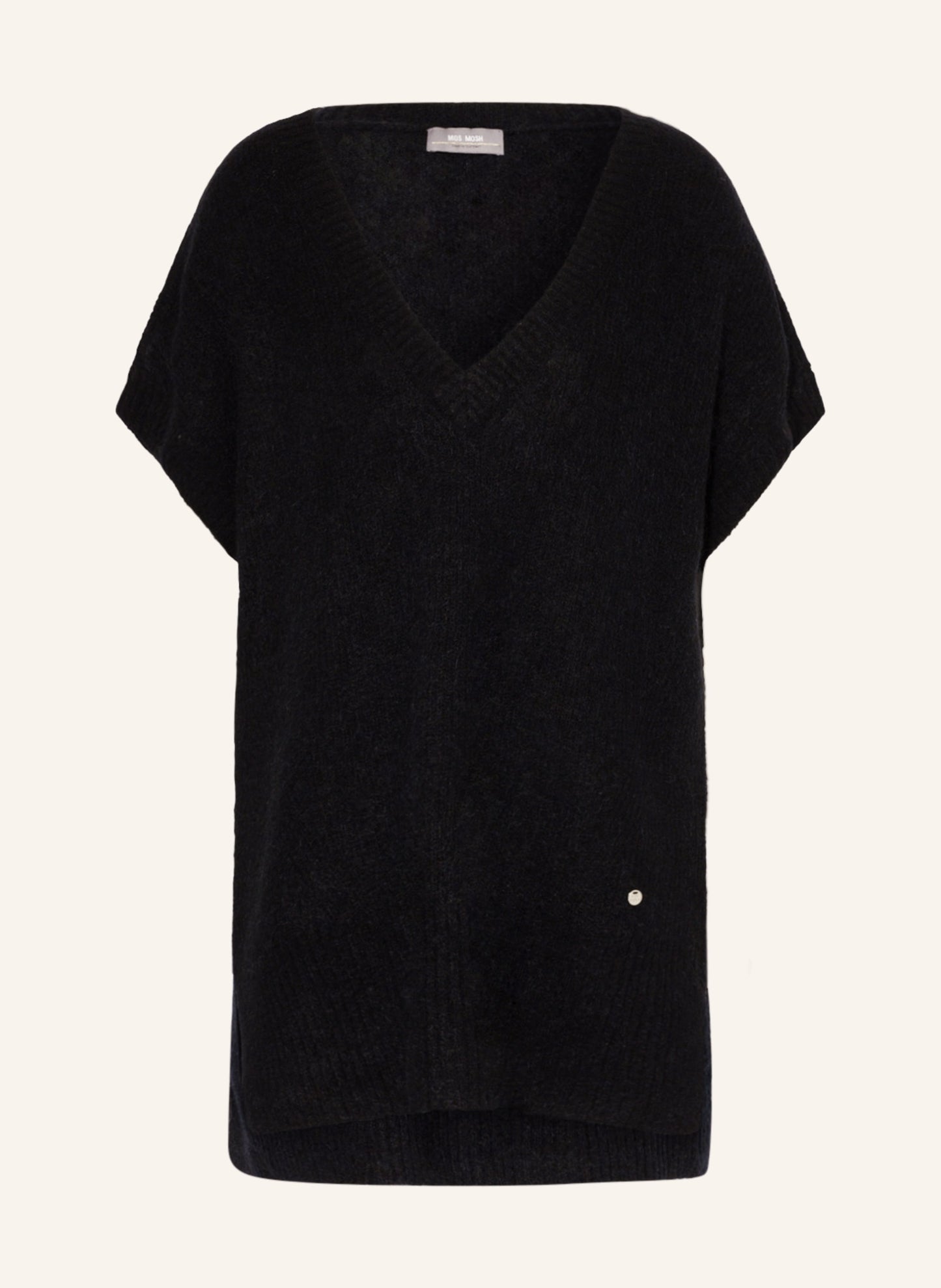 Chia Soft Knit Slipover Black