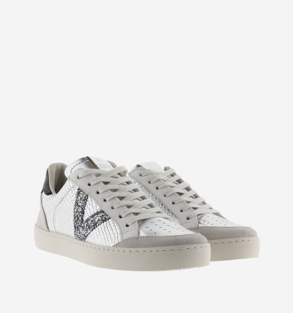 Berlin Leather Sneaker Metal Snake
