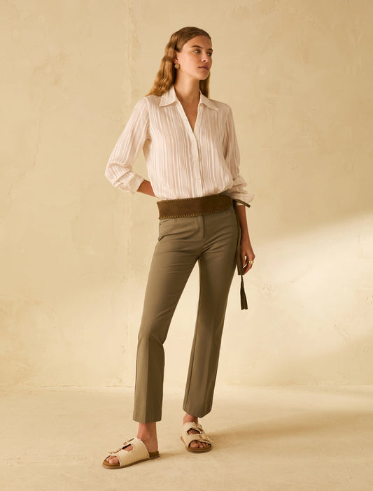 Flare Twill Pant