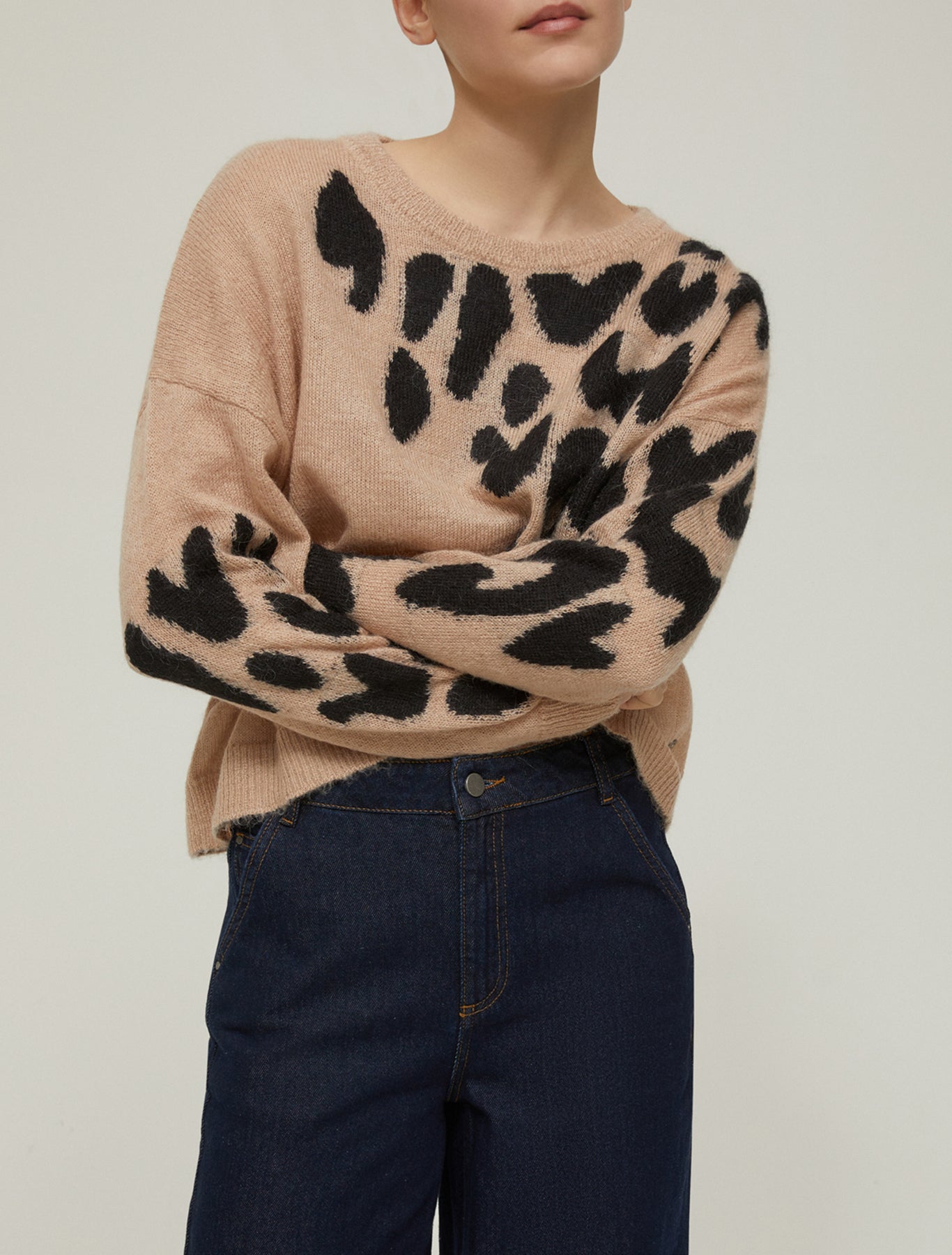 Mohair Camel Sweater