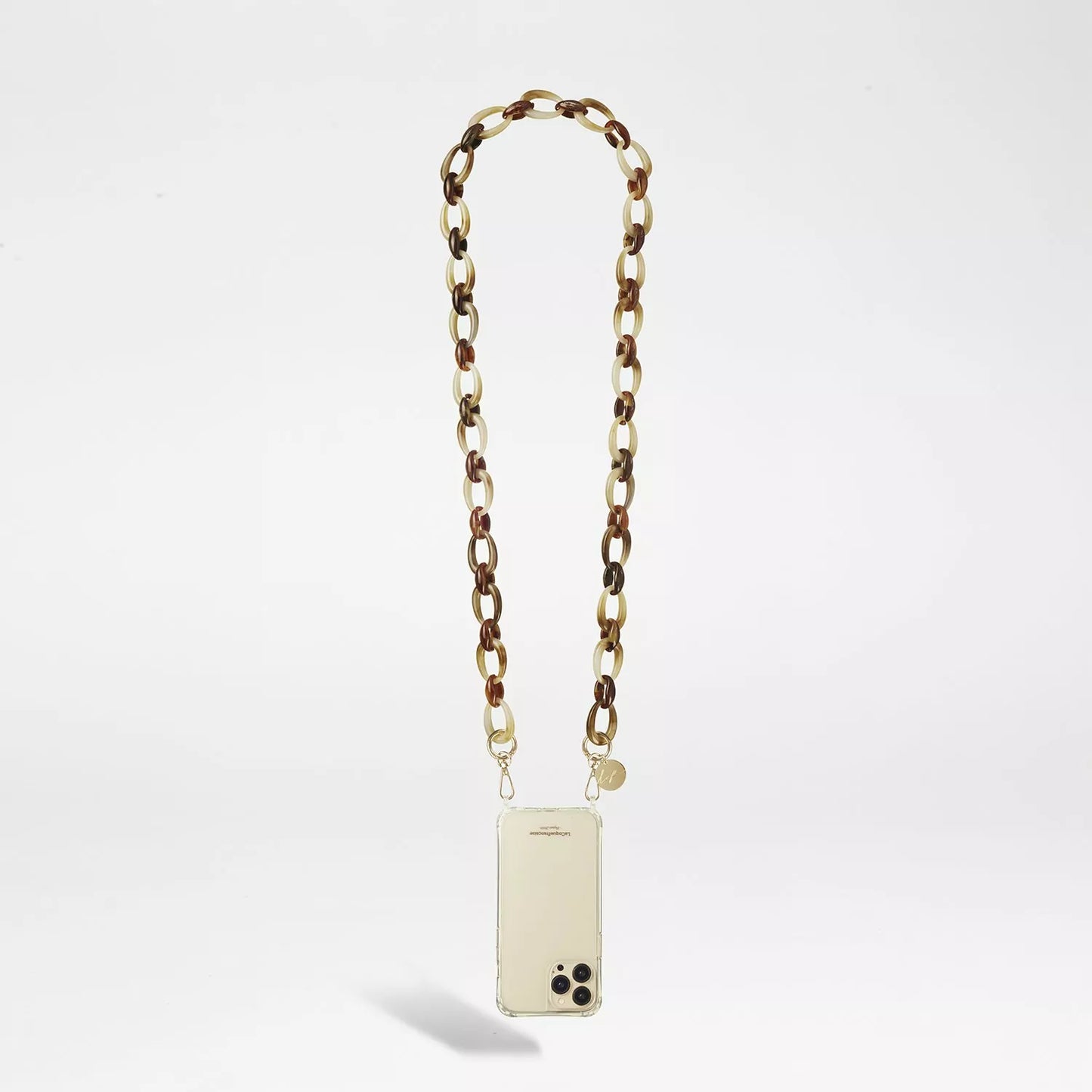 Lise Phone Chain Beige Shell