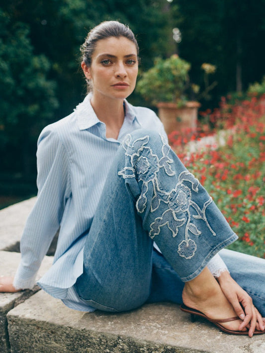 MMRelee Blossom Straight Fit Jeans