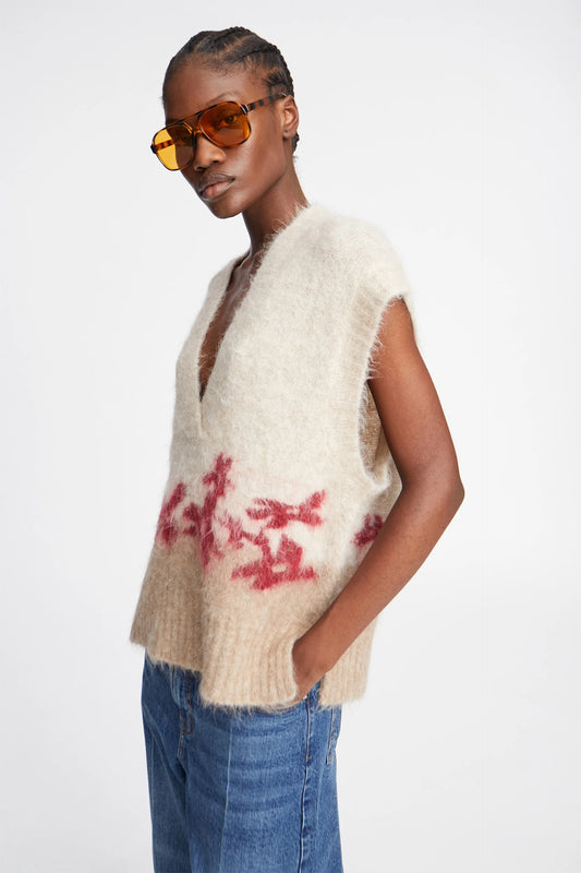 Purulia Knitted Vest Pullover