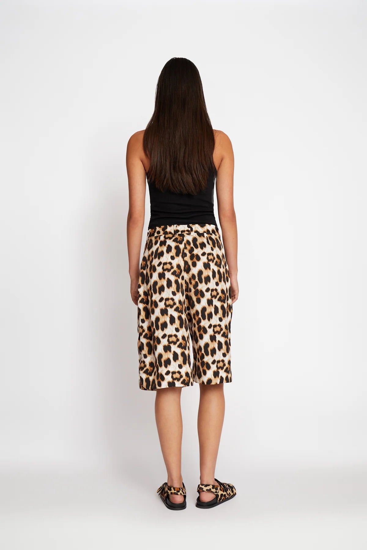 Uama Leopard Shorts