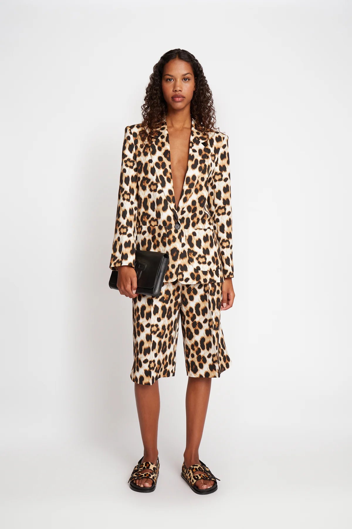 Uama Leopard Shorts