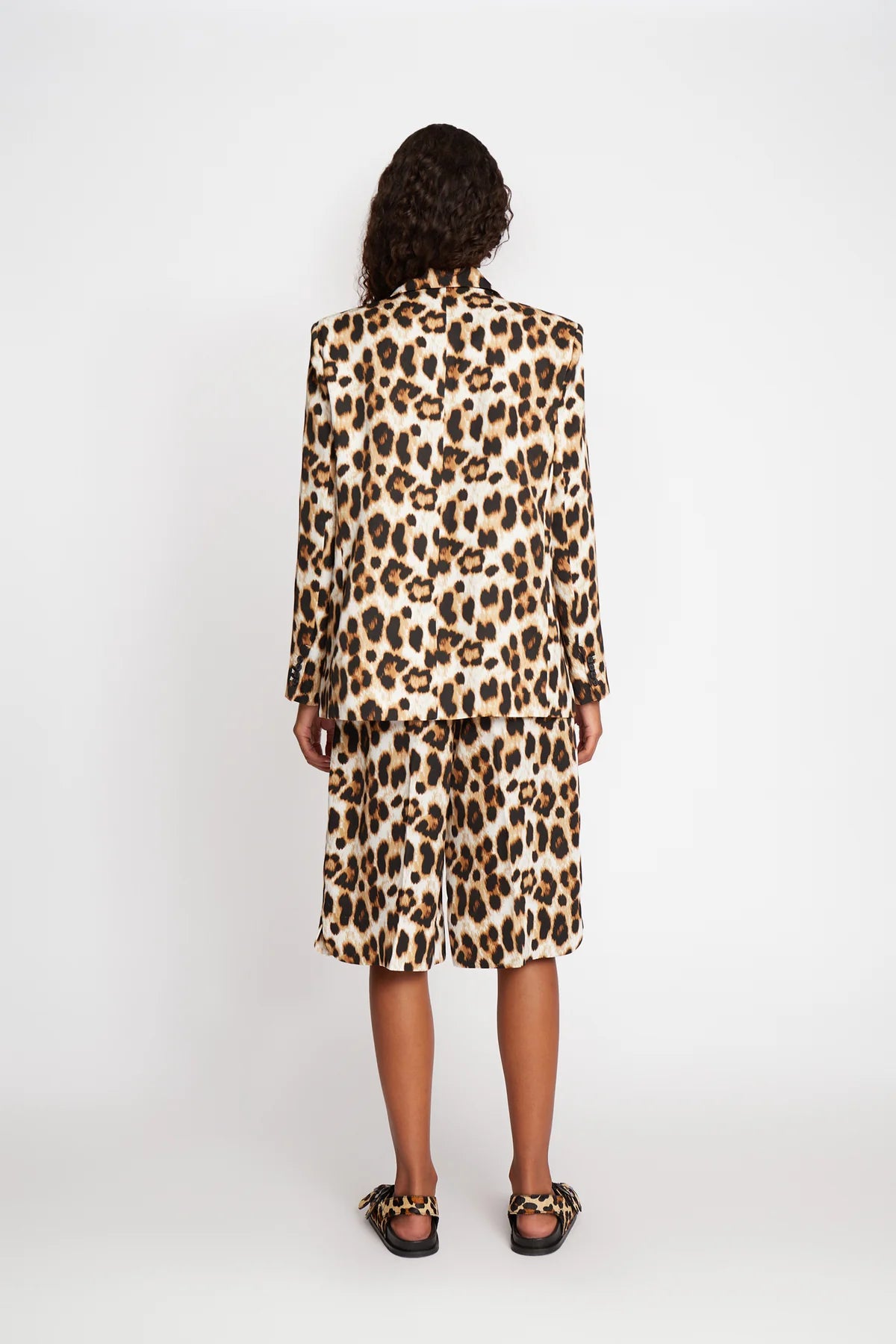 Ukit Leopard Blazer