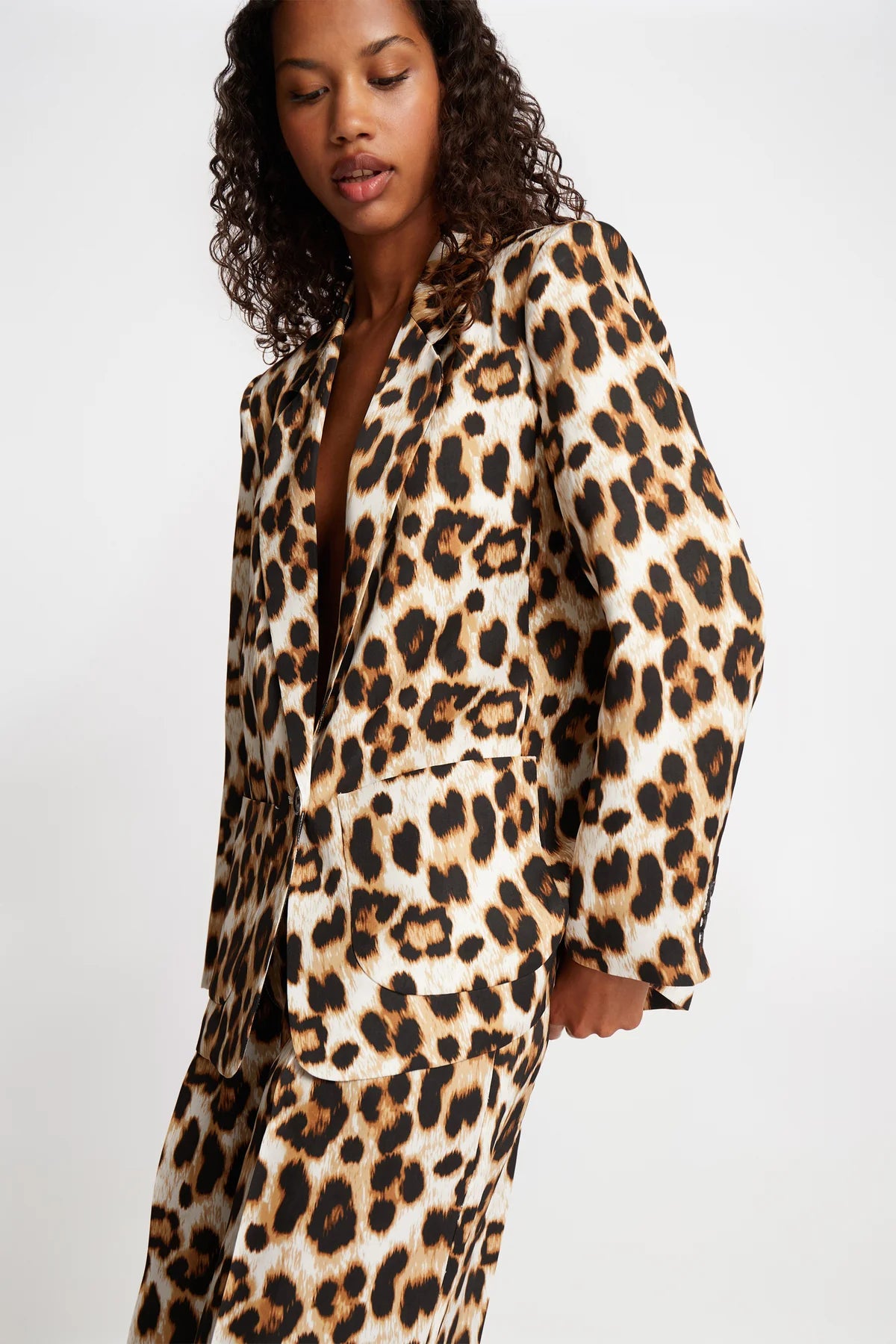 Ukit Leopard Blazer