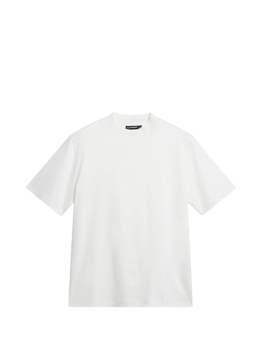 Ace Mock Neck T-Shirt White