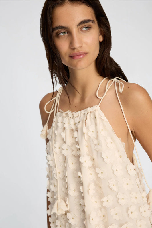 Bohdana Dress - Creme