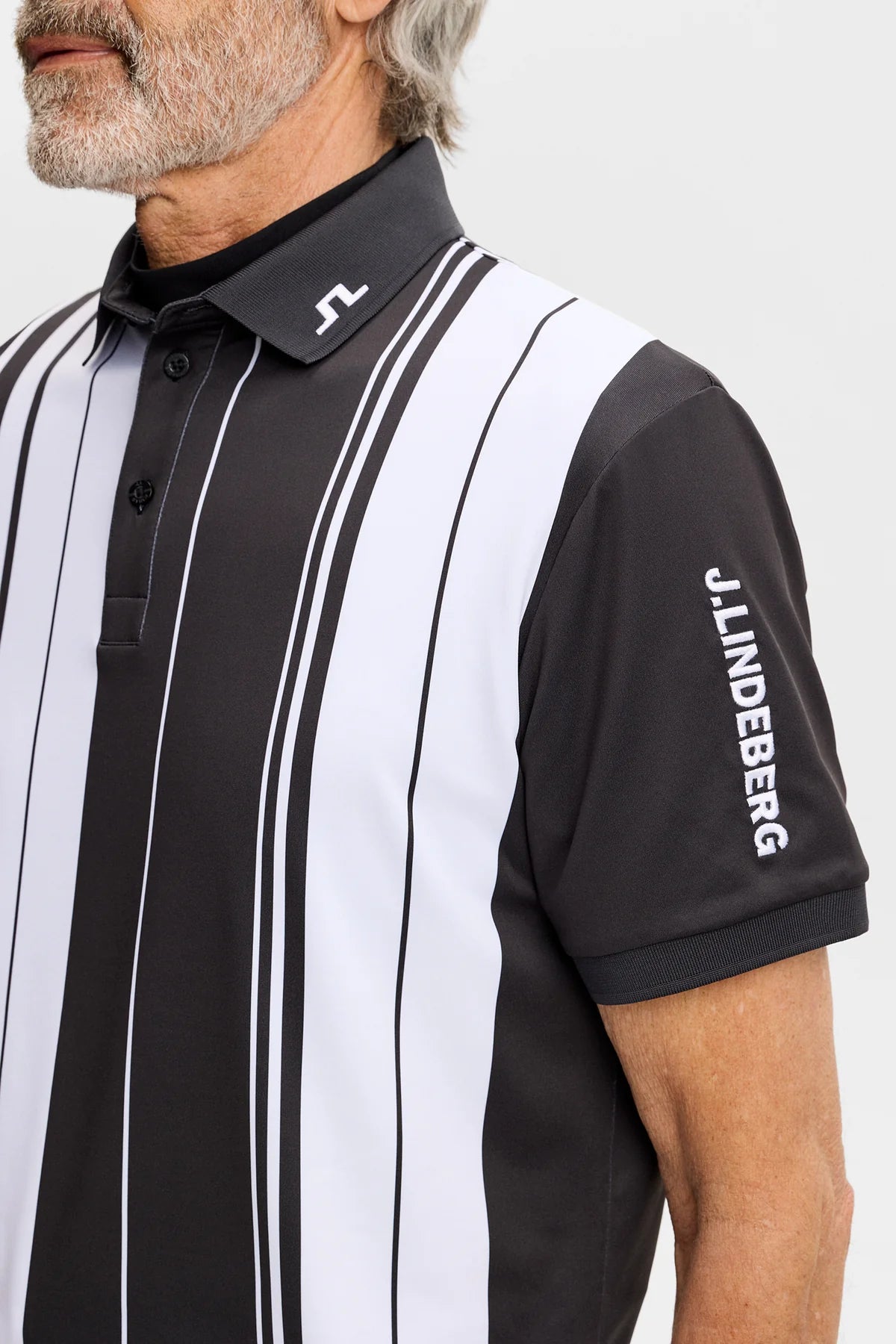 30Y Tour Tech Striped Polo