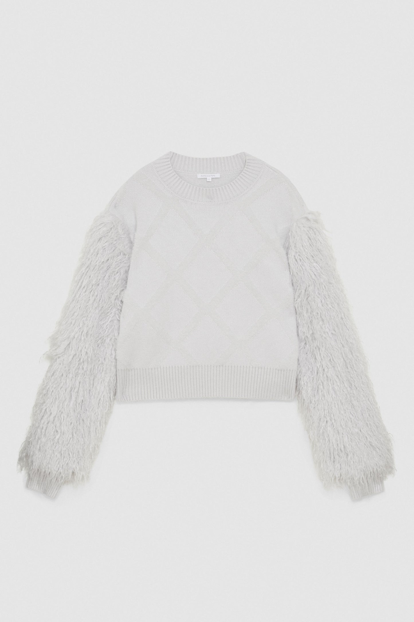 Sweater With Fluffy Sleeves