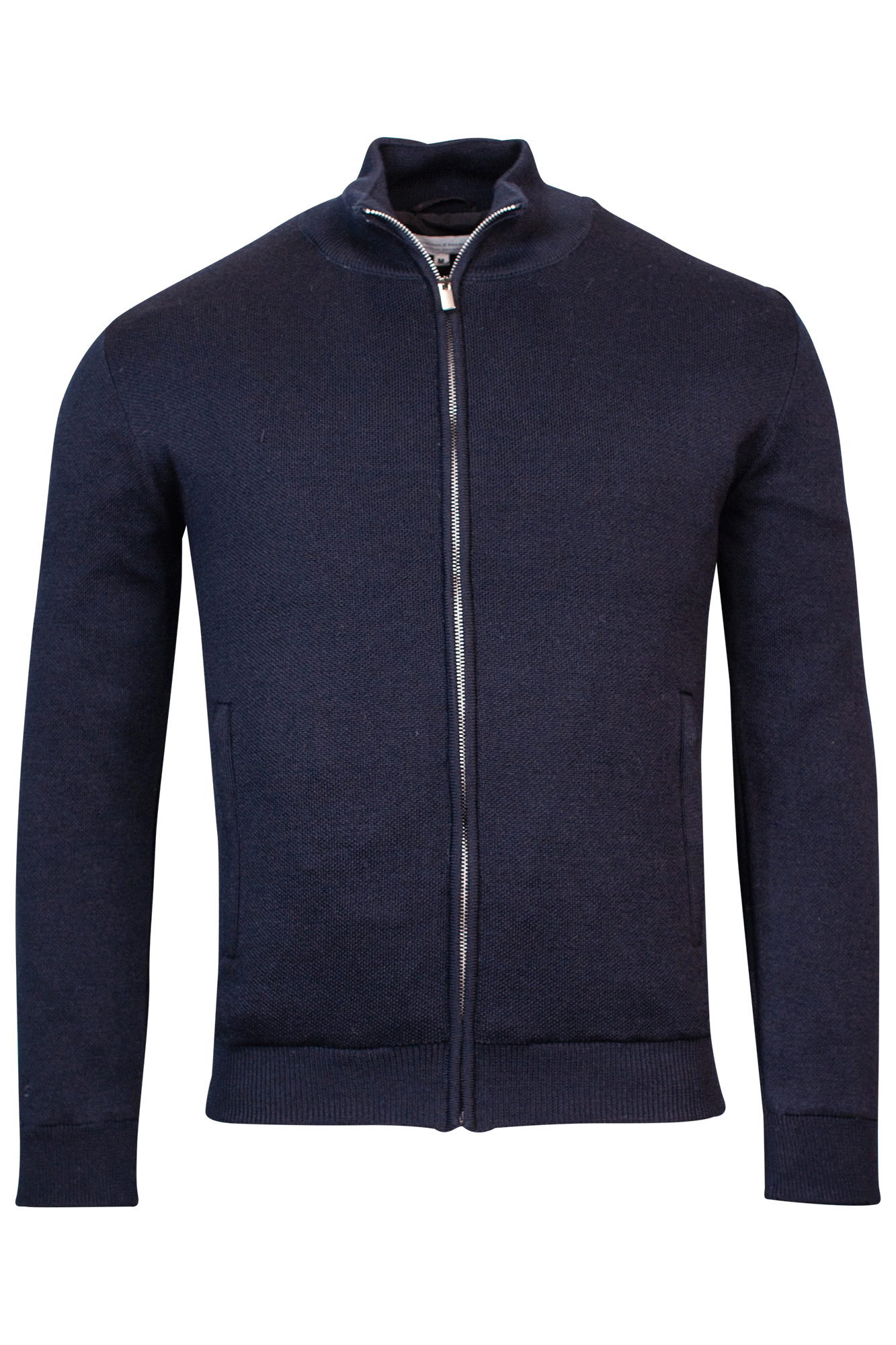 Padded Zip Up Cardigan
