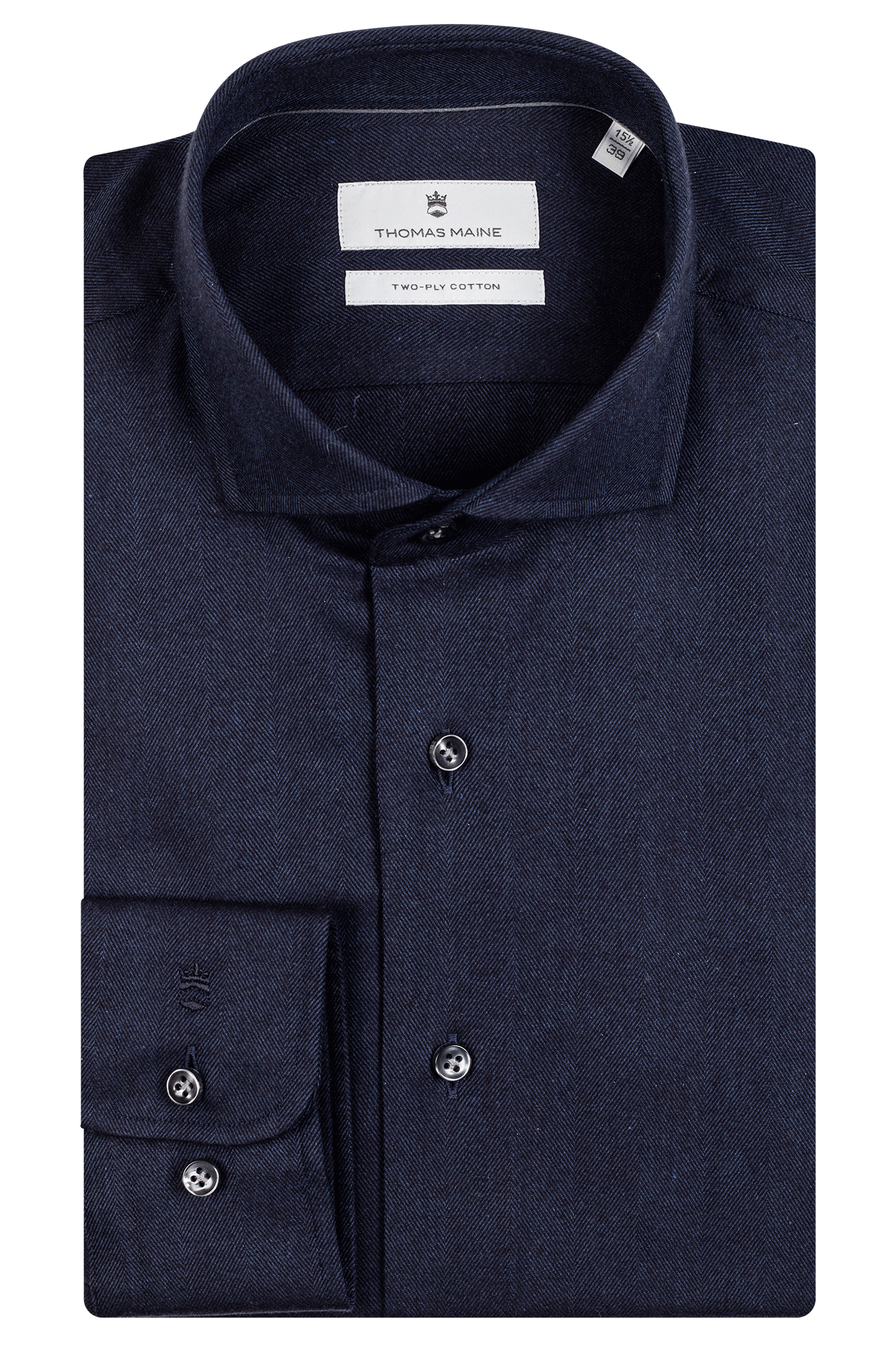 Navy Flannel Shirt