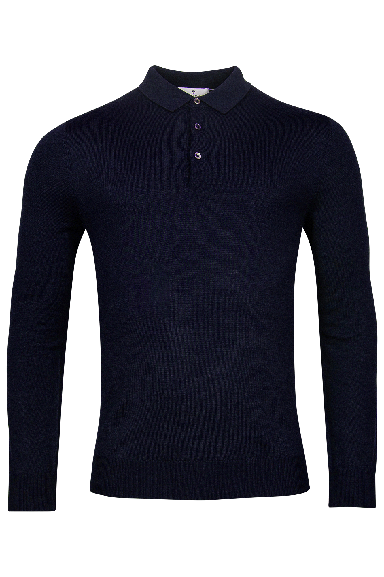 Merino Knitted Polo Shirt