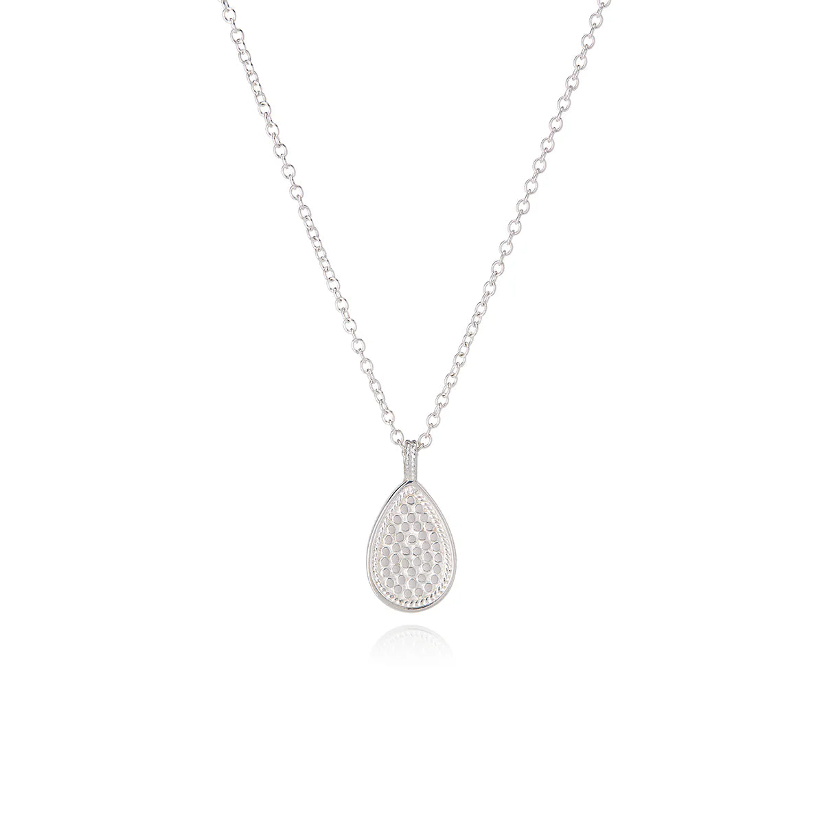 Classic Small Teardrop Pendant Necklace