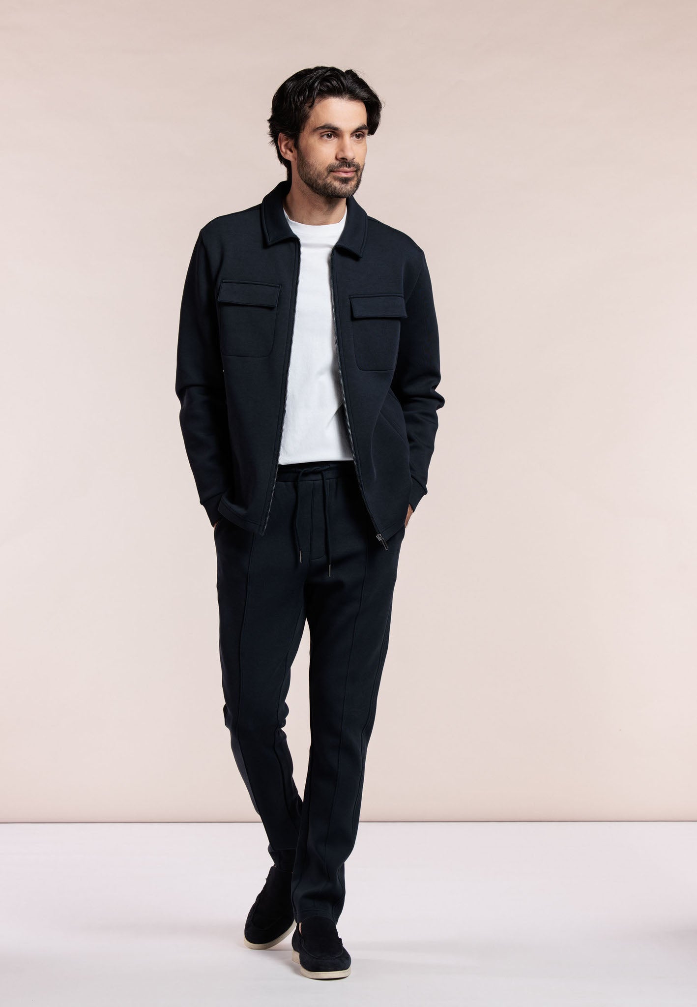 Navy Full Zip Jacket