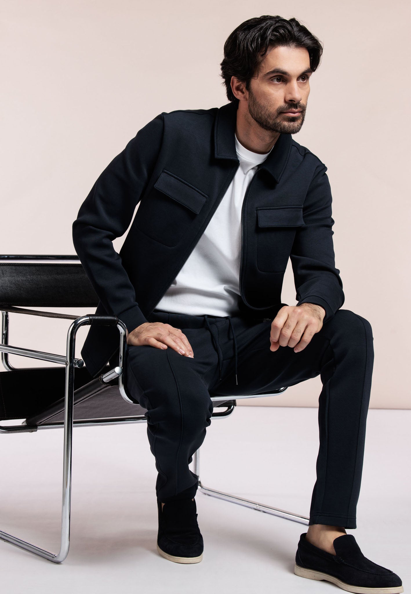 Navy Full Zip Jacket