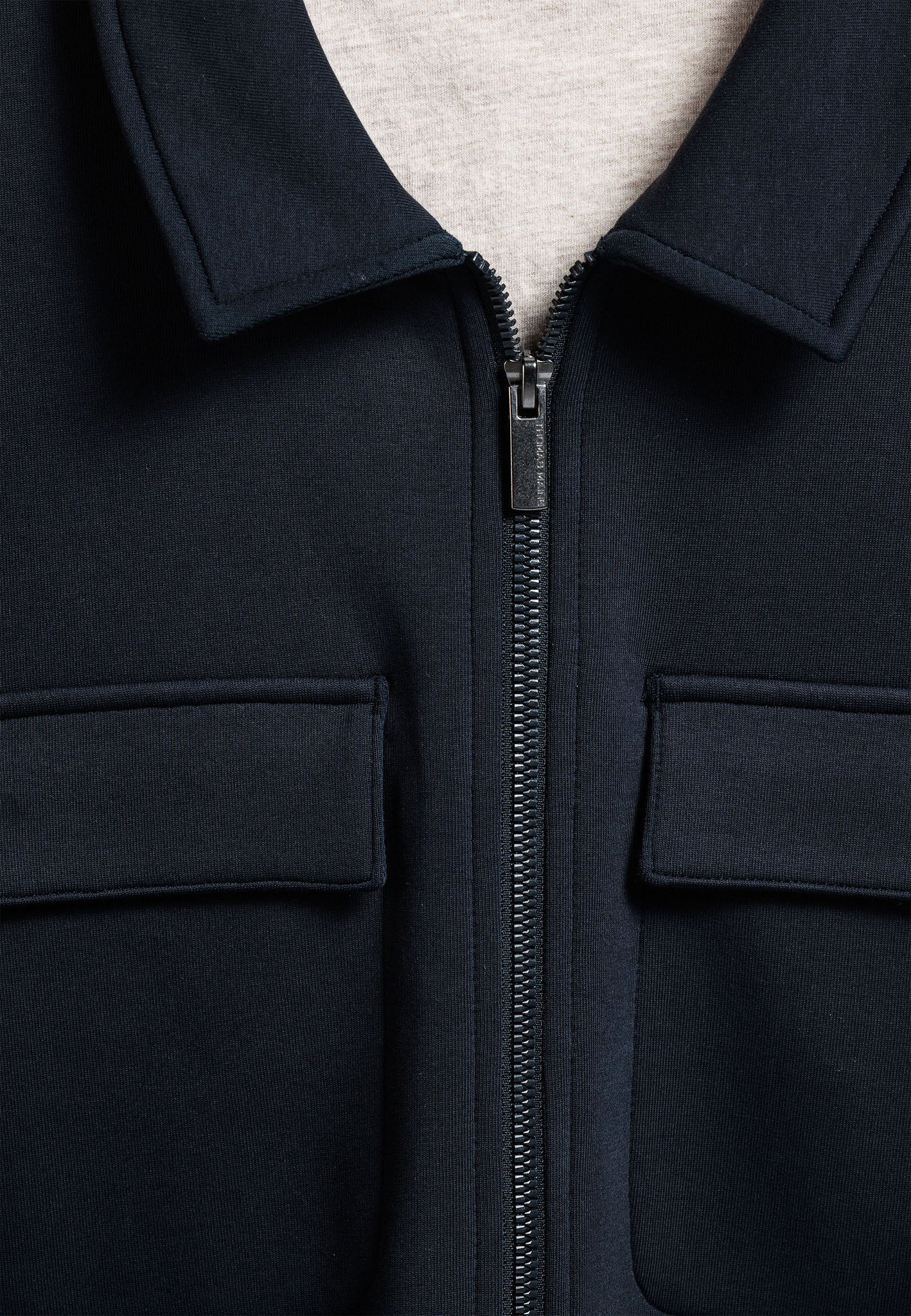 Navy Full Zip Jacket