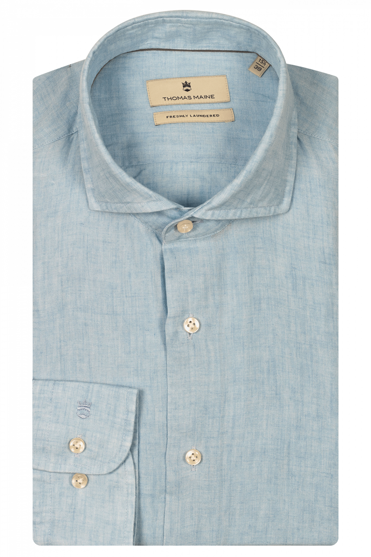 Light Blue Linen Shirt