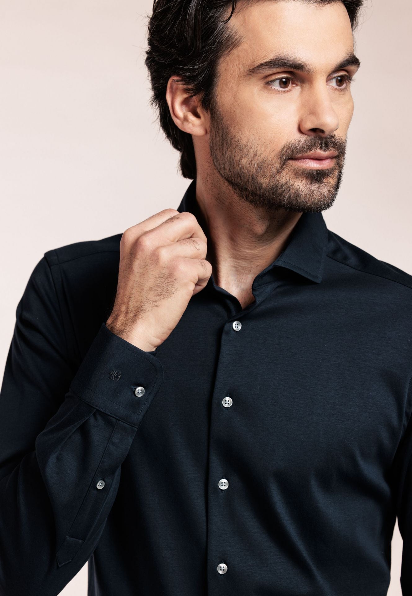 Navy Jersey Shirt