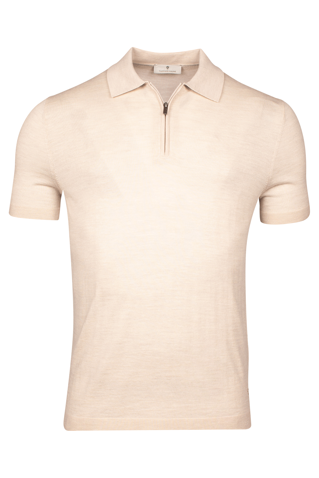Merino 1/2 Zip Polo Shirt