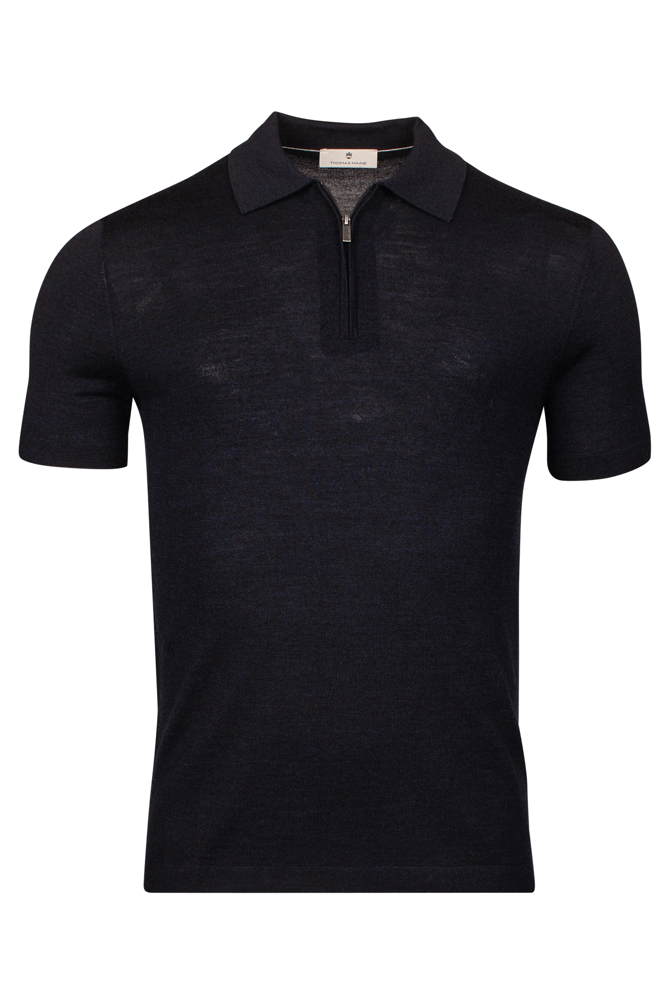 Merino 1/2 Zip Polo Shirt