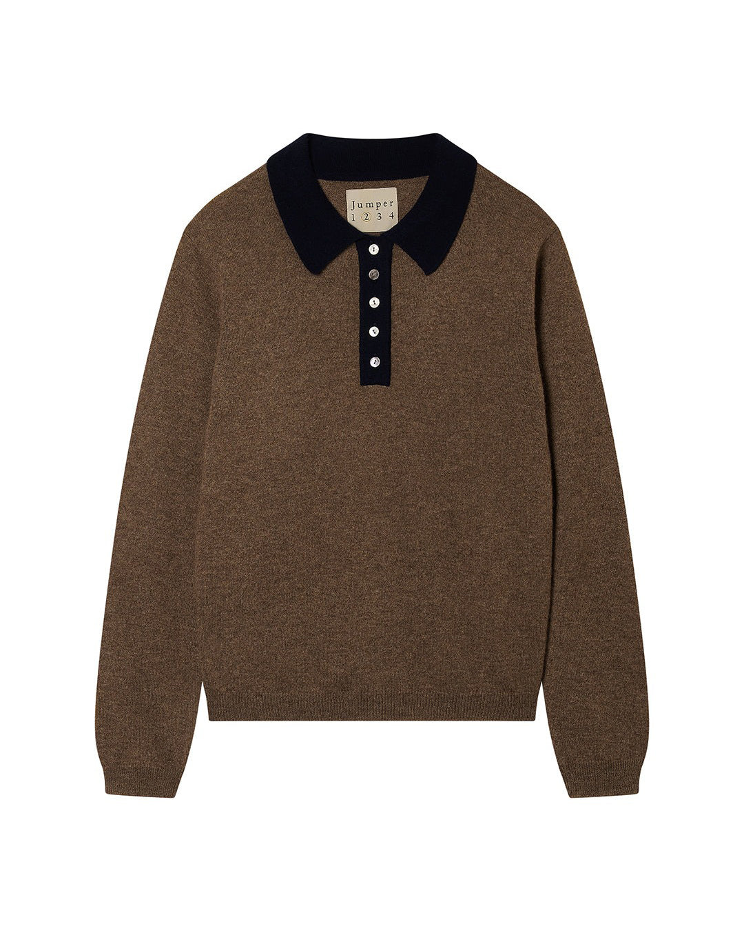 Cashmere Contrast Polo