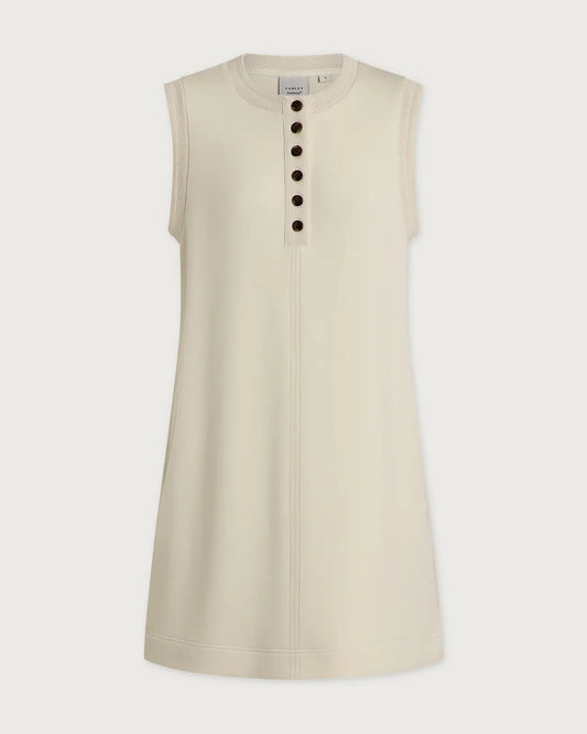 Elba Tank Mini Dress - Pristine