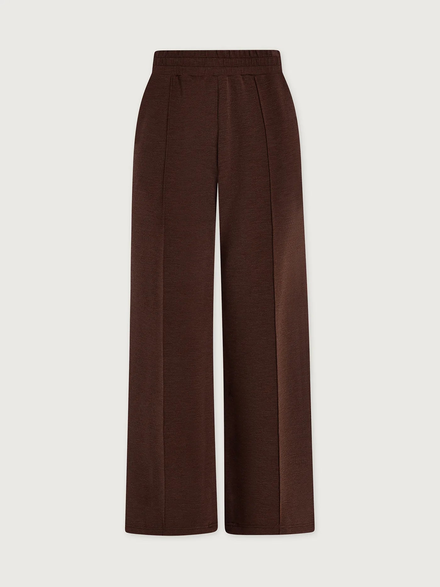Wide-Leg Pant 30" – Coffee Bean Marl