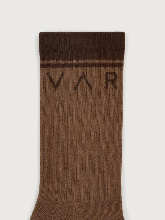 Kendrick Grip Socks – Deep Taupe