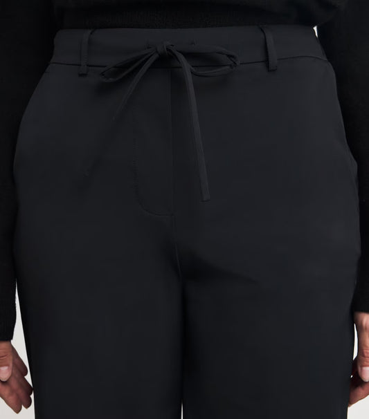 Black Gerona Jersey Pants