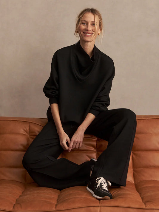 The Wide Leg Pant 30 - Black