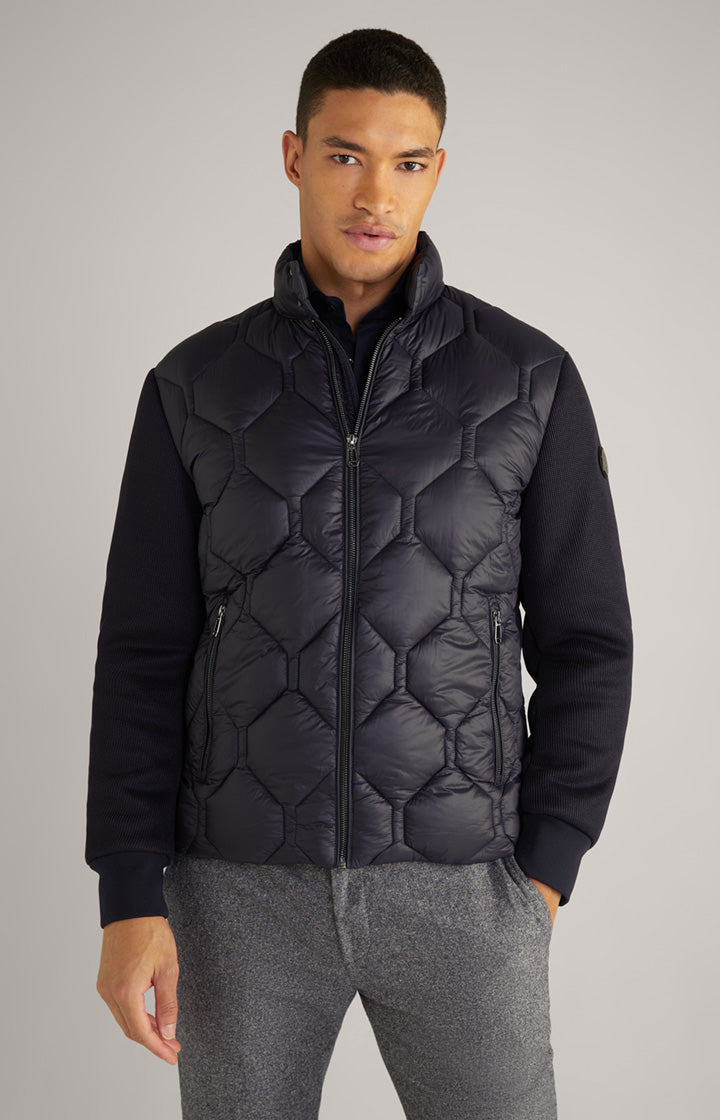 Ciscos Quilted Jacket In Navy