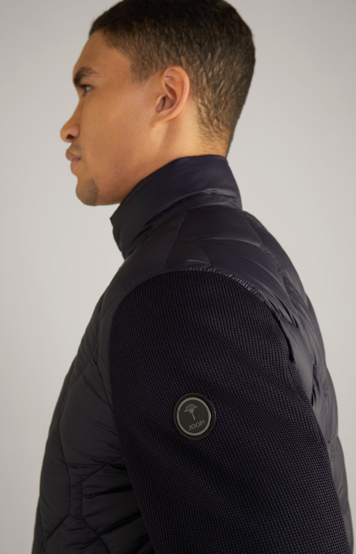 Ciscos Quilted Jacket In Navy