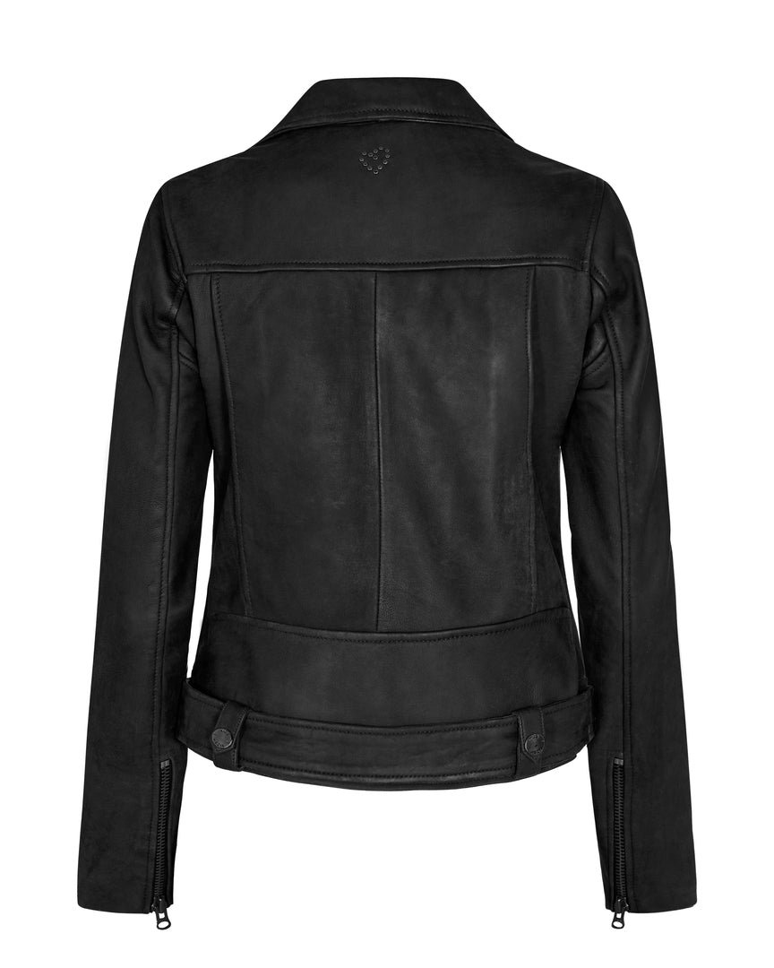 Almina Biker Leather Jacket