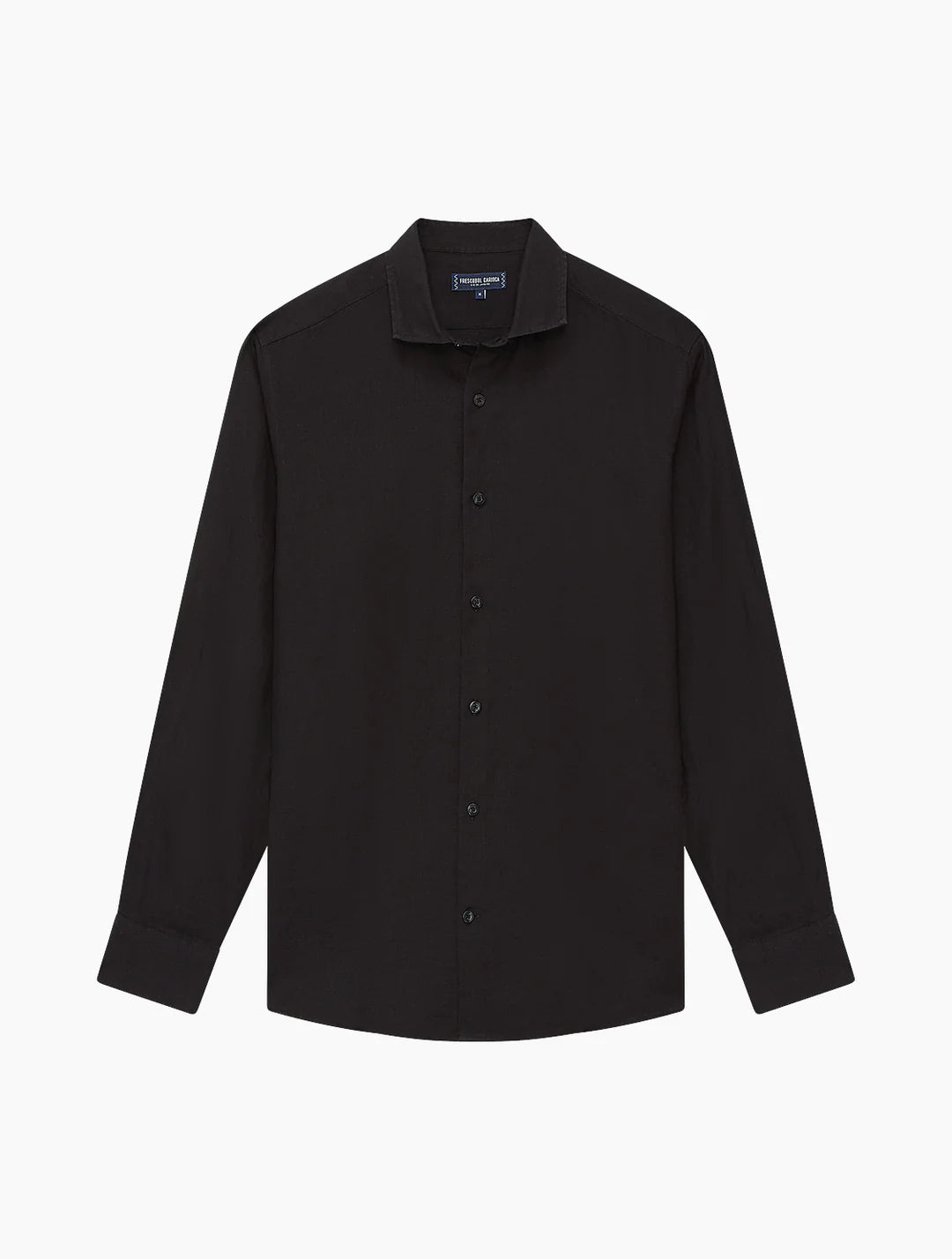 Antonio Black Linen Shirt