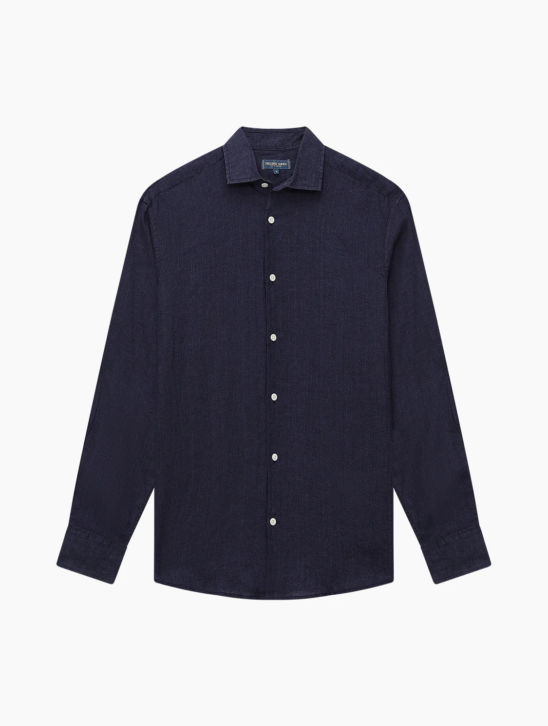 Antonio Navy Linen Shirt