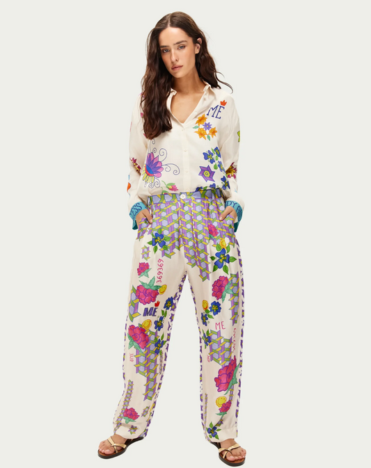 Aurora Markers Oversized Shirt