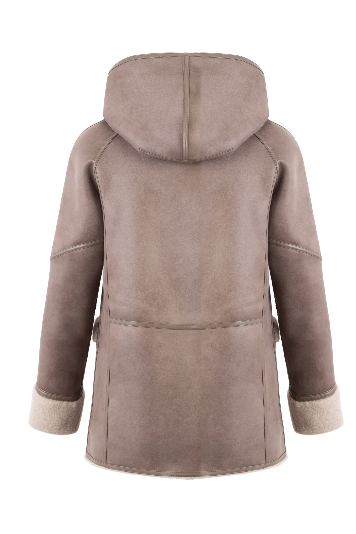 Reversible Coat In Taupe