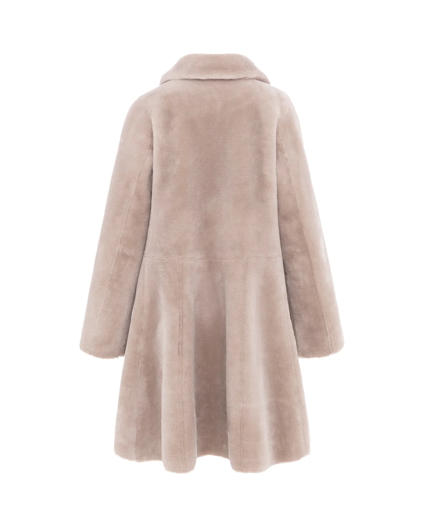 Swing Faux Coat - Taupe