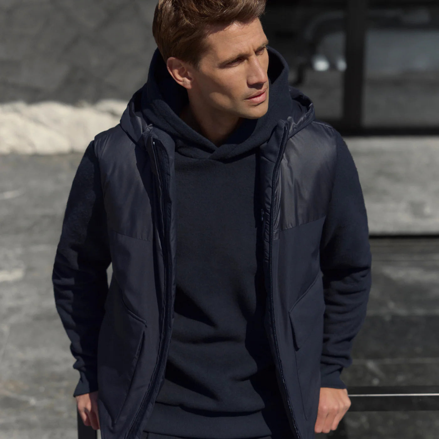 Burrows Hooded Tech Vest