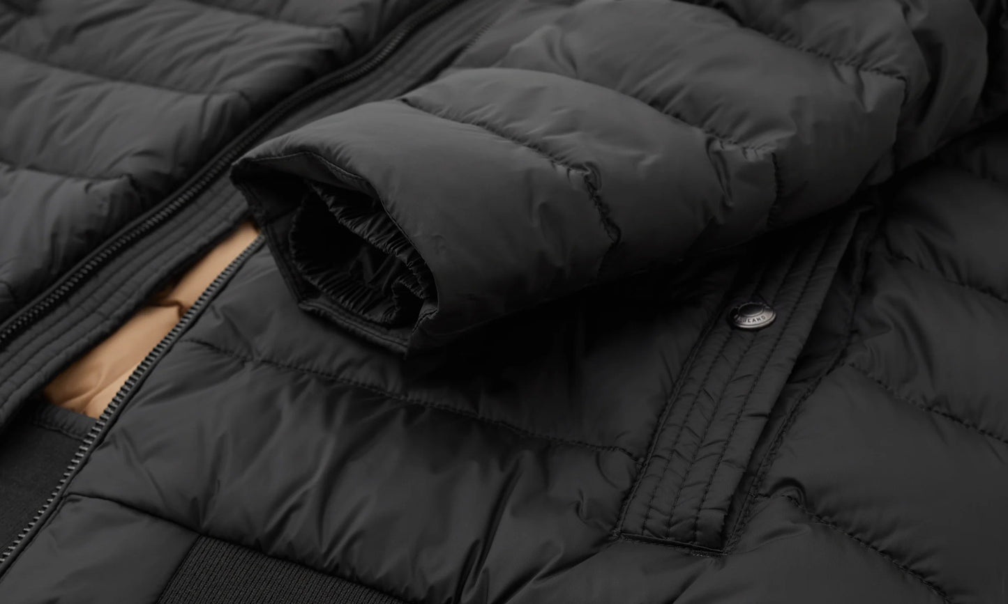 Circuit Black Quilted Jacket