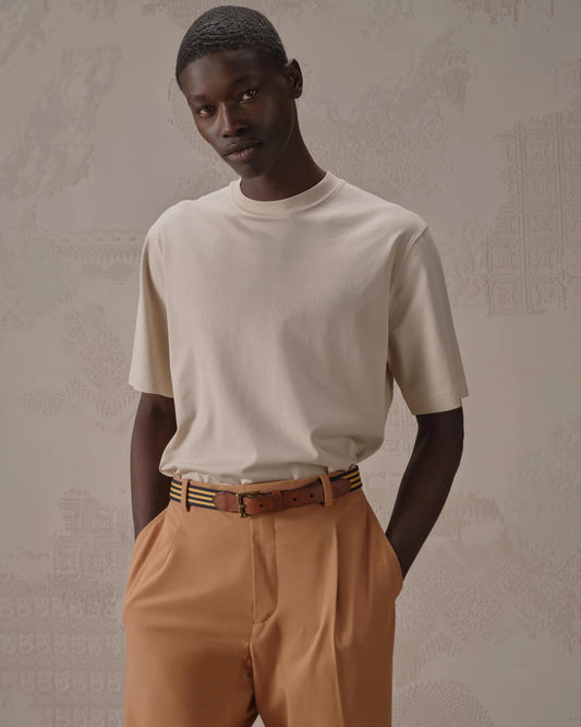 Pique T-Shirt Ecru