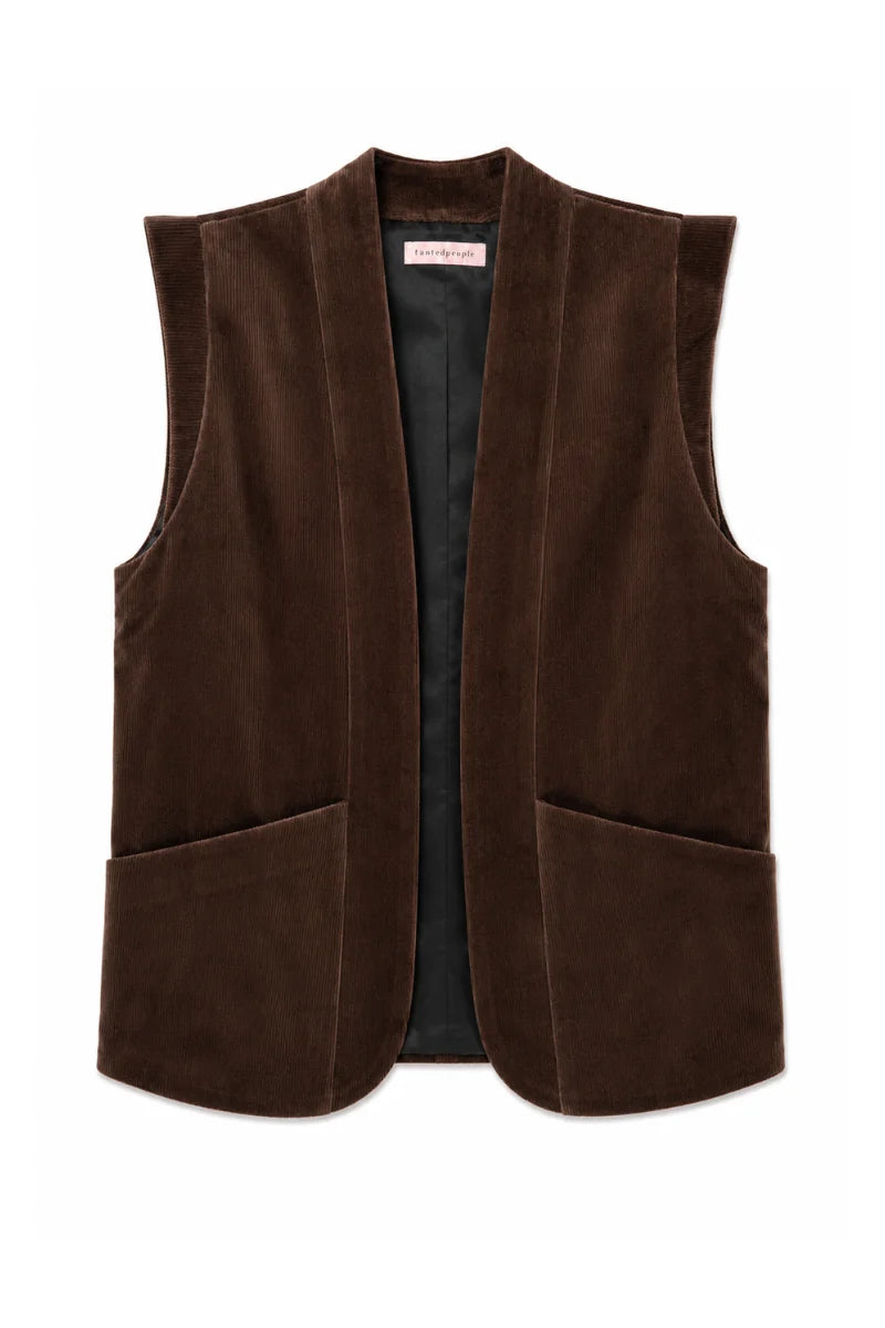 Corrie's Waistcoat - Brown