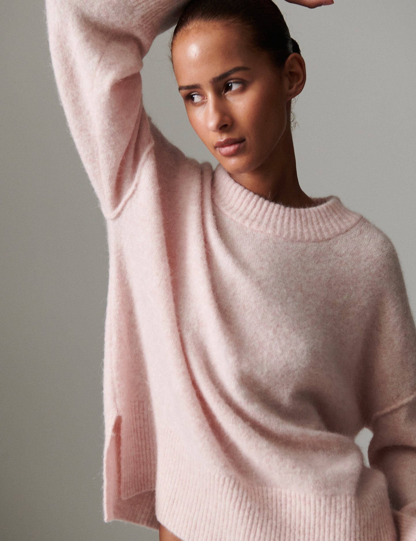 Josie Cozy Days Knit Jumper – Pink
